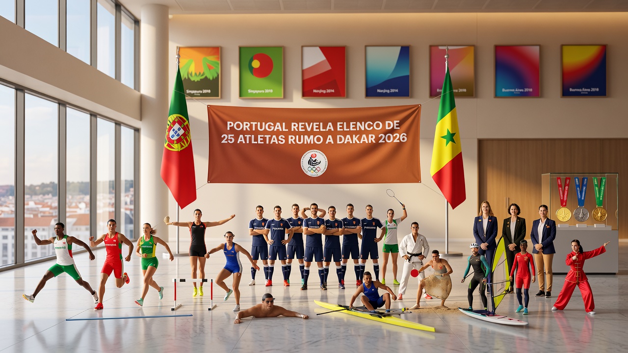 Portugal Revela Elenco de 25 Atletas Rumo a Dakar 2026