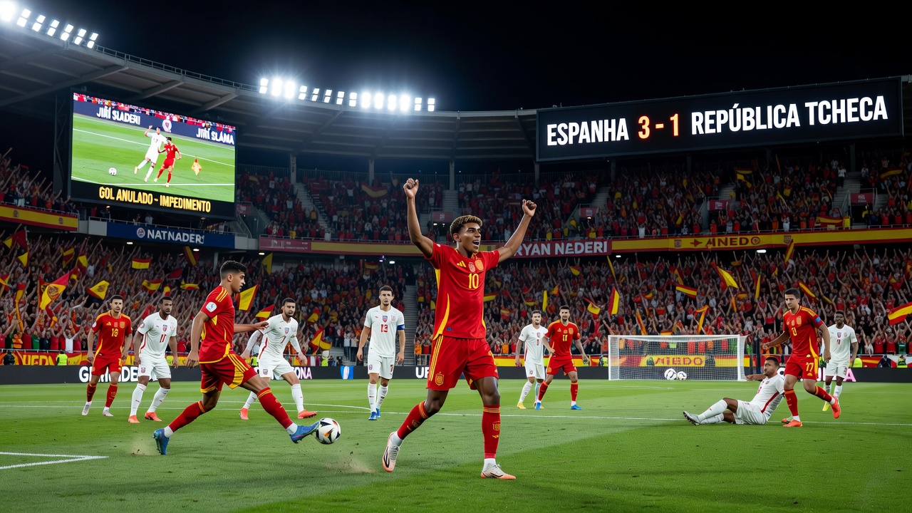 Espanha goleia e humilha República Tcheca na Liga das Nações