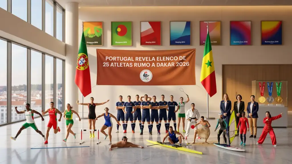 Portugal Revela Elenco de 25 Atletas Rumo a Dakar 2026