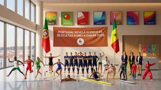 Portugal Revela Elenco de 25 Atletas Rumo a Dakar 2026